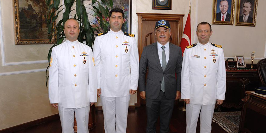 TCG YAVUZ Fırkateyn Komutanı’ndan Büyükşehir’e Ziyaret