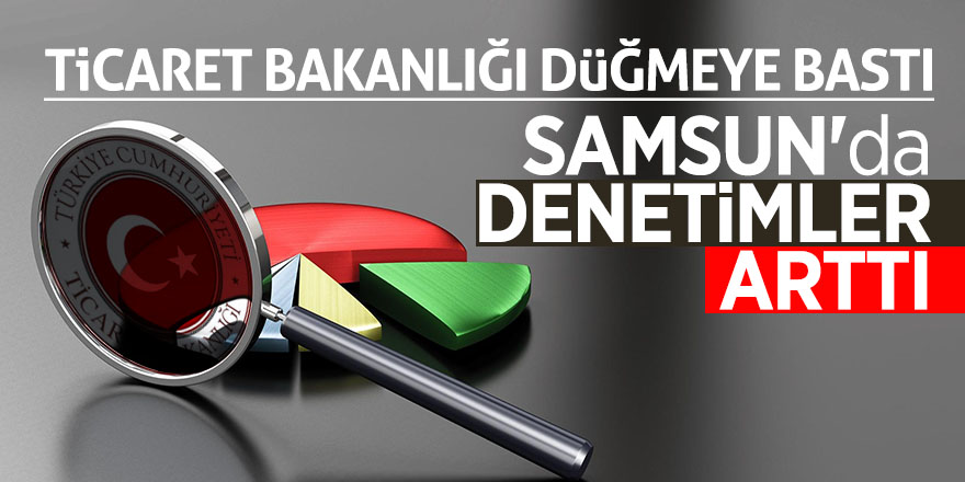 Samsun'da denetimler arttı