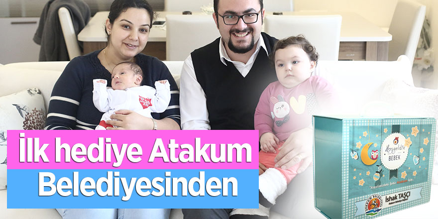 İlk hediye Atakum Belediyesinden