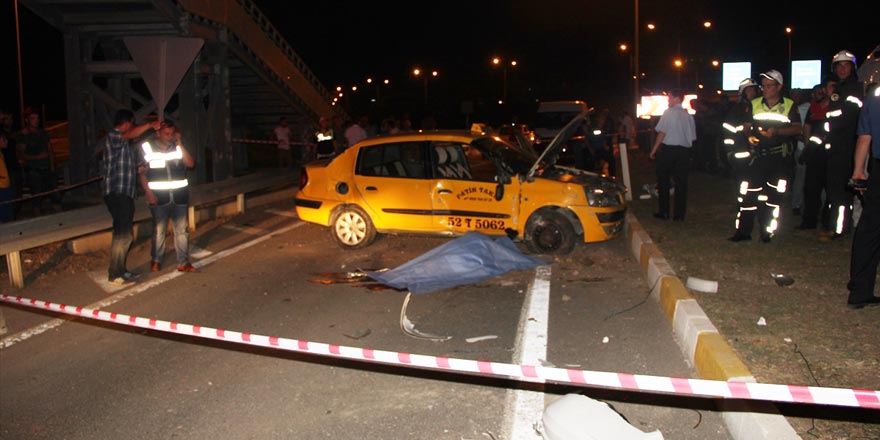 Ordu'da trafik kazası: 1 ölü