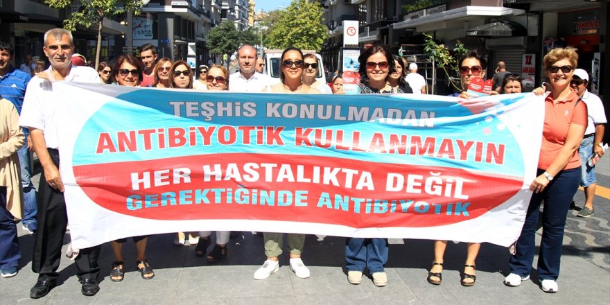 Gereksiz antibiyotik kullanımına dikkati çekmek için yürüdüler