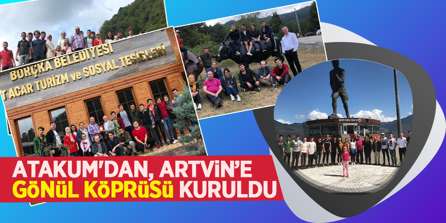 Atakum'dan, Artvin’e gönül köprüsü kuruldu 