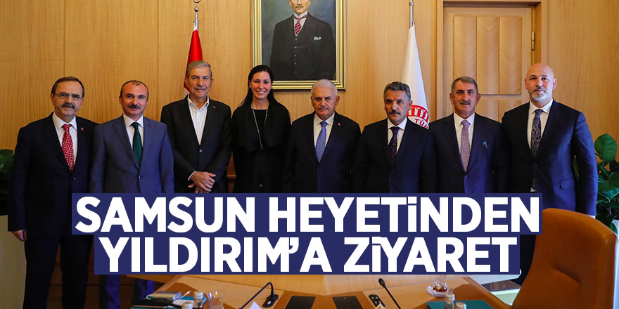 Samsun heyetinden Yıldırım’a ziyaret 