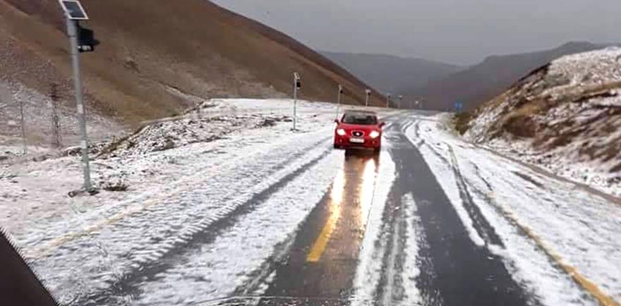 Karadeniz'de kar sürprizi