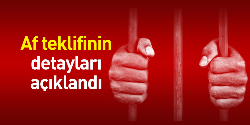 MHP, af teklifinin detaylarını açıkladı