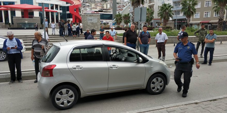 Samsun'da otomobil yayaya çarptı: 1 yaralı 