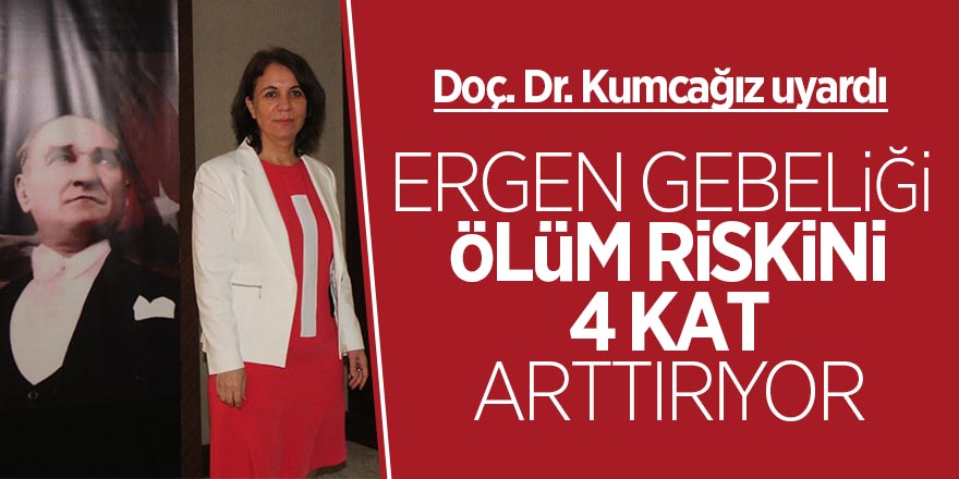 Ergen gebeliği ölüm riskini 4 kat arttırıyor