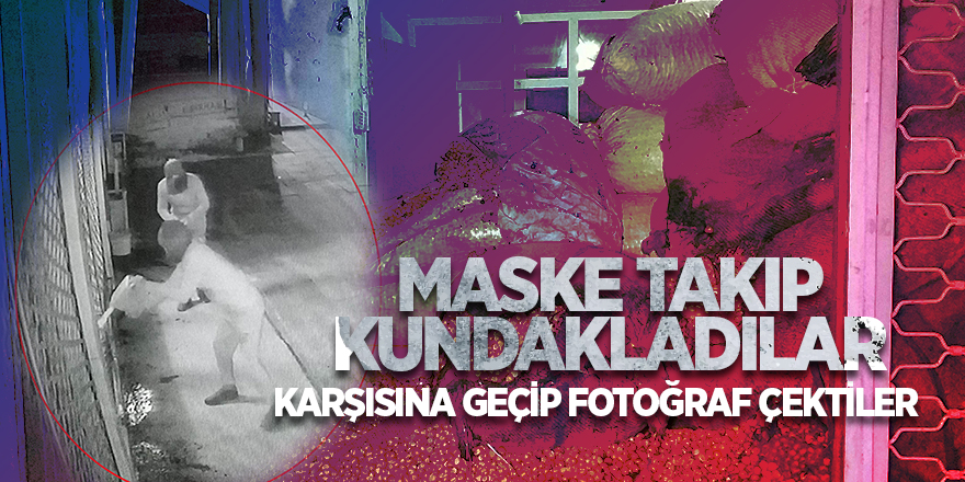 Benzin döküp yaktılar, karşısına geçip fotoğrafını çektiler