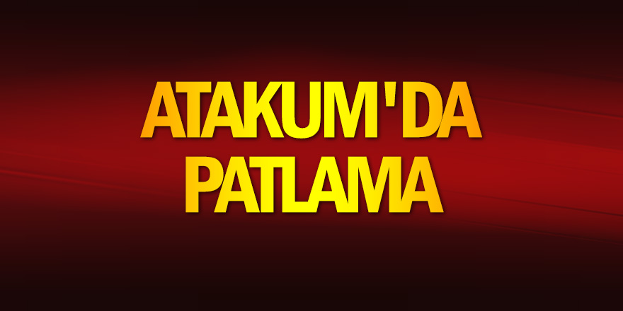 Atakum'da patlama