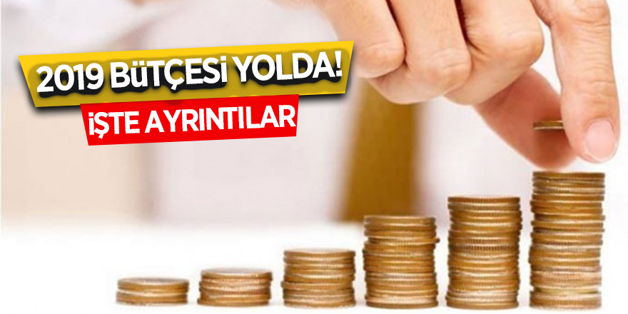 2019 bütçesi yolda! İşte ayrıntılar