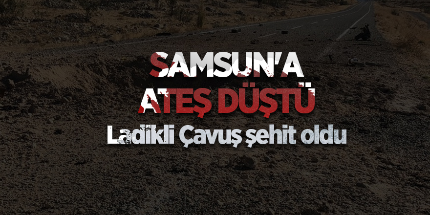 Samsun'a ateş düştü. Ladikli Çavuş şehit oldu