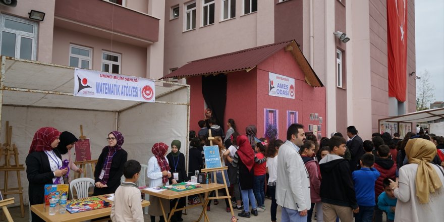 Terme'de bilim şenliği düzenlendi