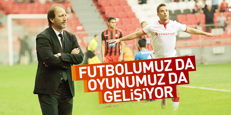 Taner Taşkın: Futbolumuz da oyunumuz da gelişiyor