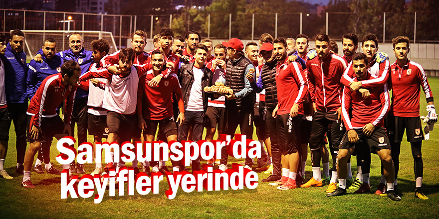 Samsunspor'da Kastamonuspor maçı hazırlıkları başladı