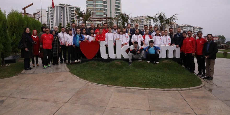 Milli Takım’ın Özel Sporcuları İlkadım’da