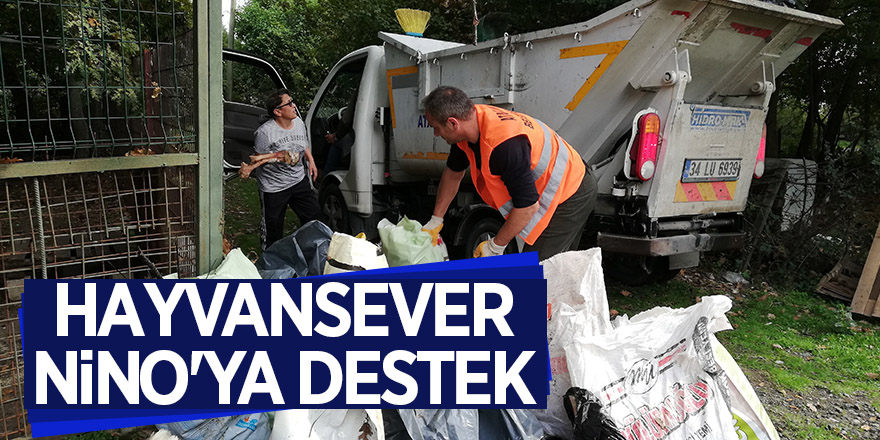 Hayvansever Nino'ya destek