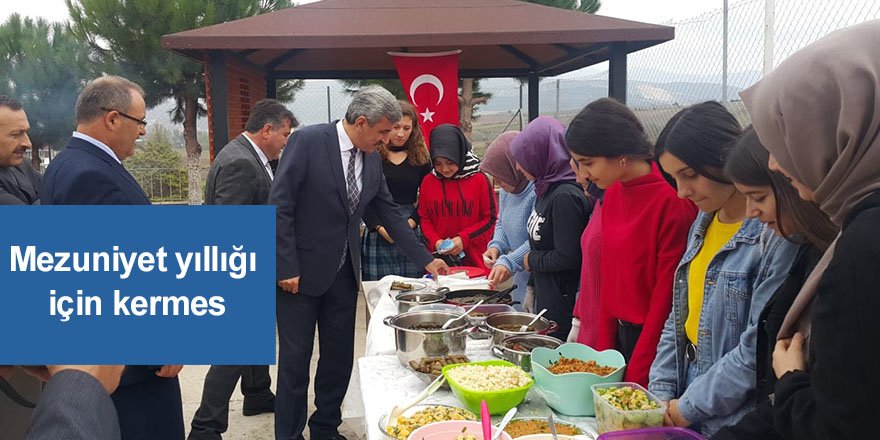 Mezuniyet yıllığı için kermes