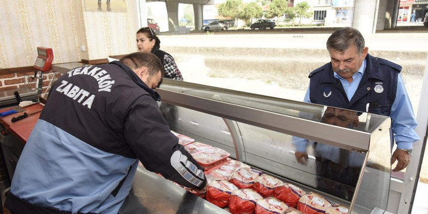 Tekkeköy Belediyesi denetimlerini sıklaştırdı