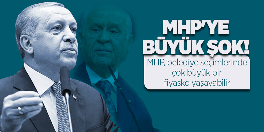 Son yerel seçim anketi sonucunda MHP'ye büyük şok!