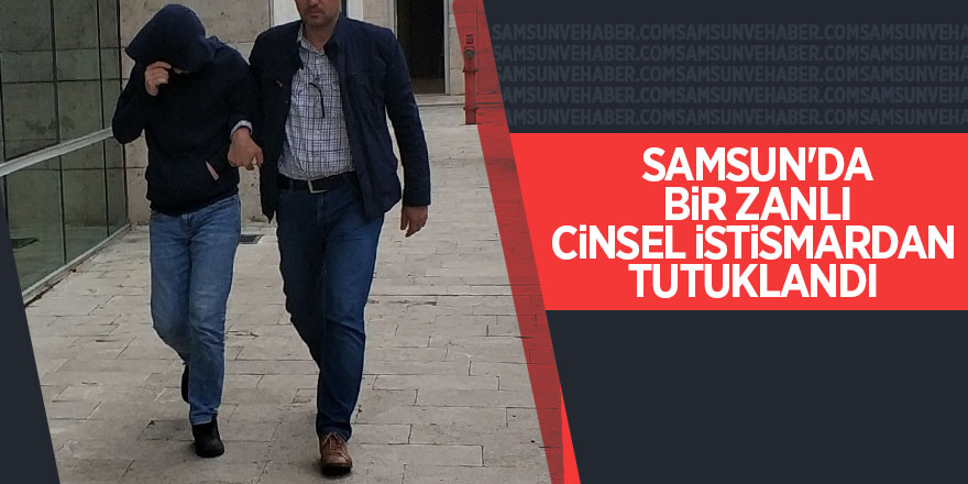 Samsun'da bir zanlı cinsel istismardan tutuklandı 