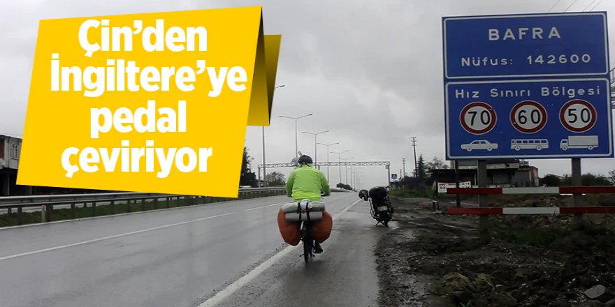 Çin'den İngiltere'ye pedal çeviriyor