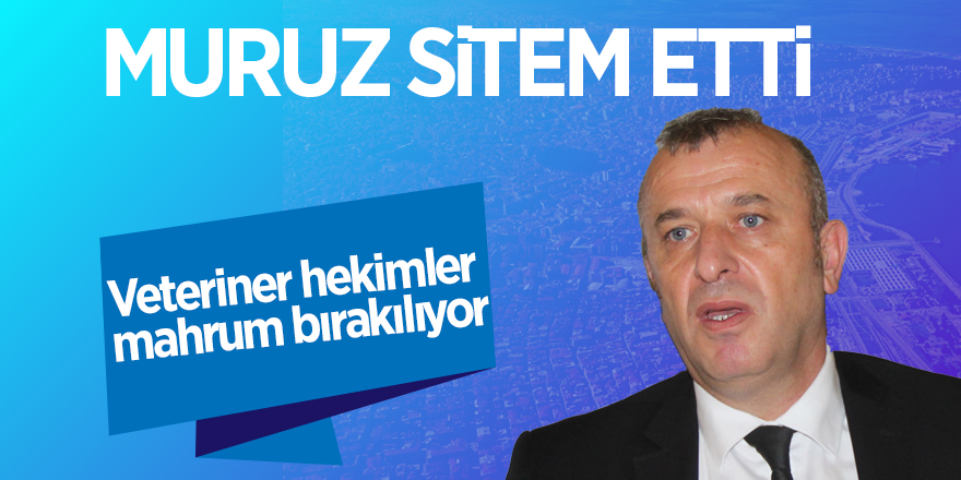 Veteriner hekimler mahrum bırakılıyor