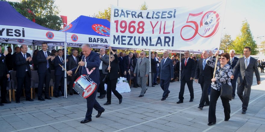 Bafra’da Cumhuriyet Bayramı coşkuyla kutlandı 