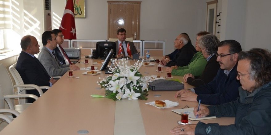 Bafra'da Kızılırmak Deltası saha ziyaretleri görüşüldü 