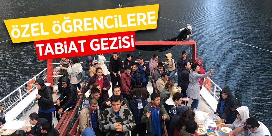 Samsun’da özel öğrencilere tabiat gezisi 