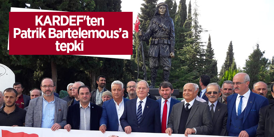 KARDEF'ten Patrik Bartelemous’a tepki 