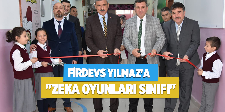 Vezirköprü'ye "Zeka Oyunları Sınıfı"