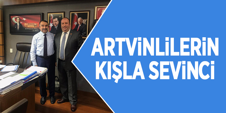 Artvinlilerin Kışla sevinci