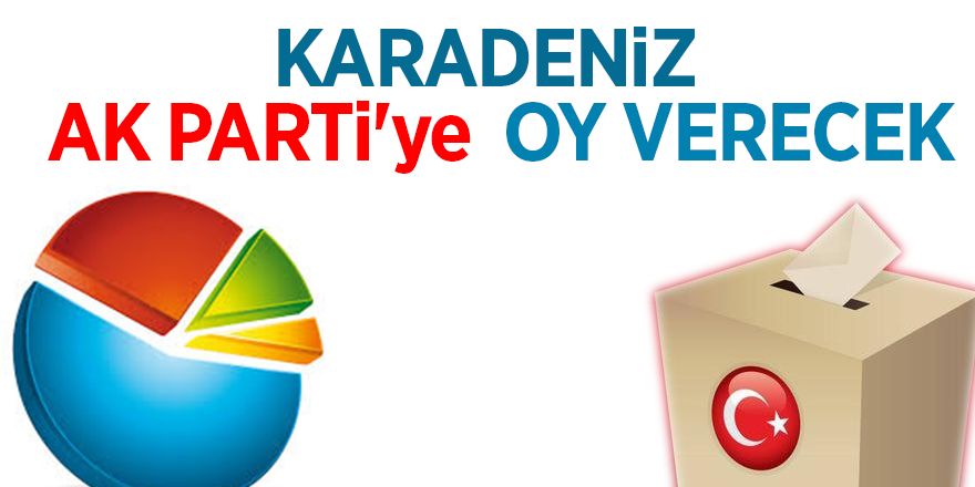 Karadeniz AK Parti'ye oy verecek