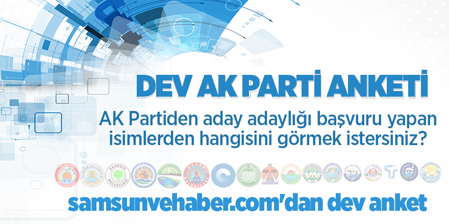 samsunvehaber.com'da dev anket başladı