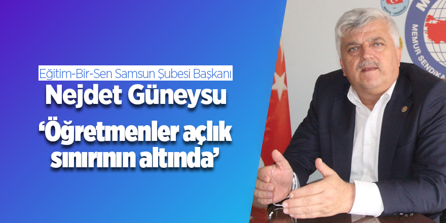 ‘Öğretmenler açlık sınırının altında’