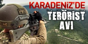 Karadeniz’de terörist avı