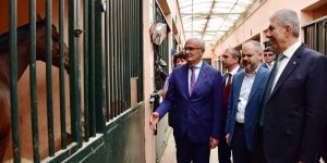 BAKAN DEMİRCAN TESİSLERE HAYRAN KALDI