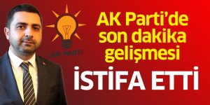 AK Parti'de Hakan Ay istifa etti