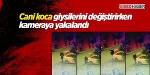 Cani koca giysilerini değiştirirken kameraya yakalandı