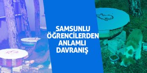 Samsunlu öğrencilerden anlamlı davranış 