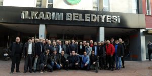 Yabancılar Pazarı Esnafından Başkan Tok’a ziyaret 