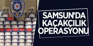 Bafra’da 50 adet kaçak cep telefonu ele geçirildi