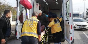 Bafra'da kaza: 1 yaralı