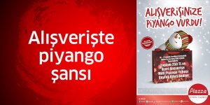 Alışverişte piyango şansı