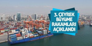 3. çeyrek büyüme rakamları açıklandı