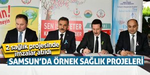 Samsun’da örnek sağlık projeleri