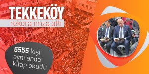 Tekkeköy rekora imza attı