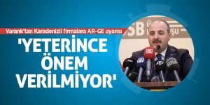 Varank'tan Karadenizli firmalara AR-GE uyarısı