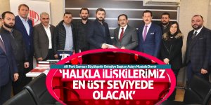 Demir: “Halkla ilişkilerimiz en üst seviyede olacak”