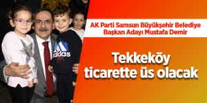 Demir: Tekkeköy ticarette üs olacak